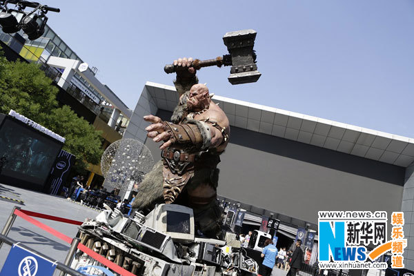 魔獸主題展北京站揭幕 吳彥祖出演獸人受關(guān)注(圖2) 魔獸主題展北京站揭幕 吳彥祖出演獸人受關(guān)注(圖2)